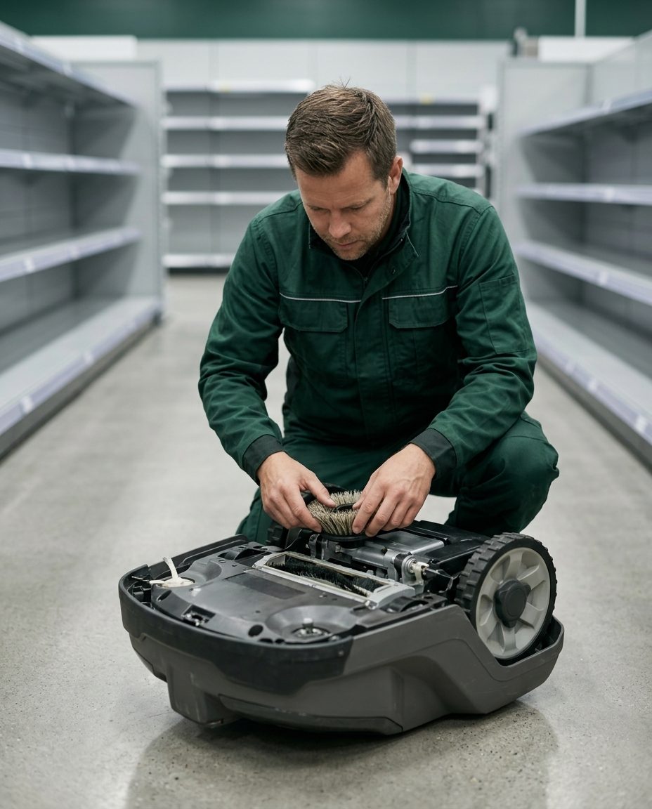 Service på robot